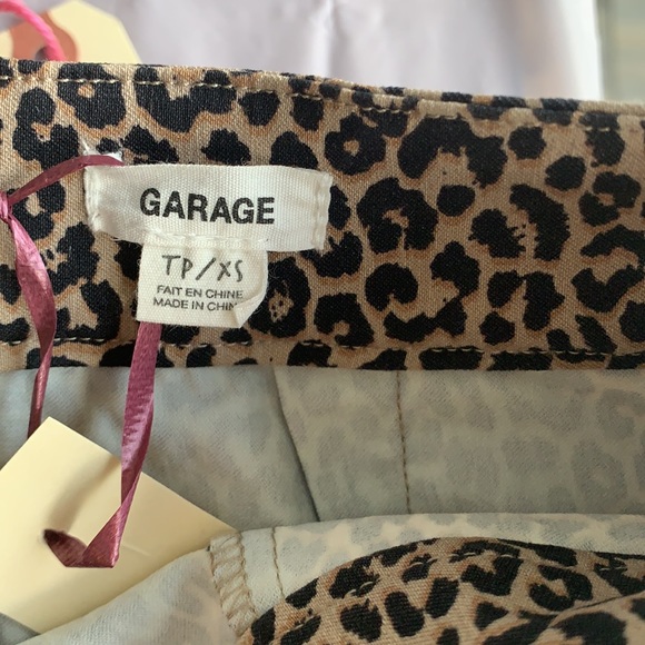 Mini stretch animal print skirt - Picture 2 of 2